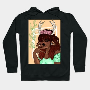 Deer girl Hoodie